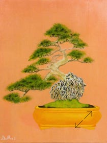 painting, surrealisme, acryl