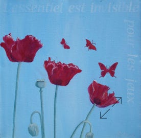 painting, surrealisme, acryl
