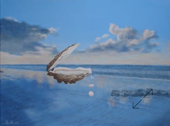 painting, surrealisme, acryl