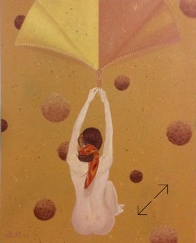 painting, surrealisme, acryl